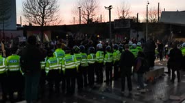 Mass disorder breaks out at Kroenke Out protest