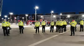 Missiles continue to be thrown at Kroenke Out protest at Emirates Stadium