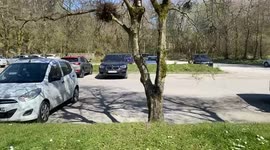 Dust Devil Barley Car Park. Historical home of the Pendle Witches