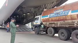 Authorities use Indian Air force planes to airlift oxygen tanks from southern India