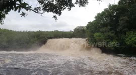 Waterfall - Cachoeira da Iracema in Presidente Figueiredo