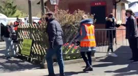 Reports claim filming of this train crash scene from new Mission: Impossible was almost derailed by angry locals