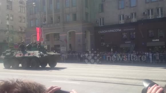 Preparation for the parade