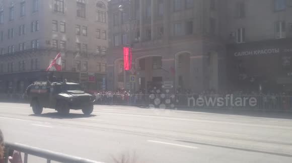 Preparation for the parade