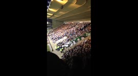 Plymouth Argyle fans sing Bob Marley