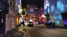 China Town grinds down to a small but steady flow after the end of lockdown rush