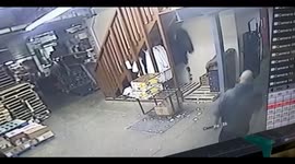 Produce worker drops all of his onions on the floor