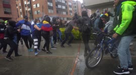 May day in Bogota