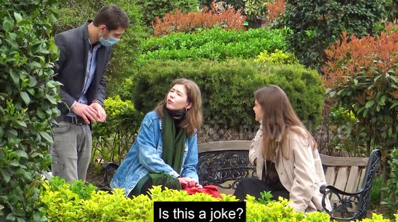 Speaking A Made Up Language Prank