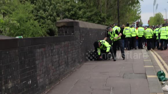 Manchester United Fan Arrested At Glazers Out Protest/ Riot At Old Trafford