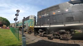 Freight Train Passing Tamaqua, Pa