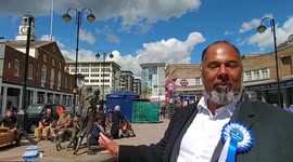 David Kurten's final day of campaigning - Uxbridge