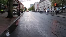 A40 clear ahead as killthebilll protest backs up traffic causing major disruption