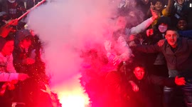 Arsenal fans stage kronke out protest at emirates