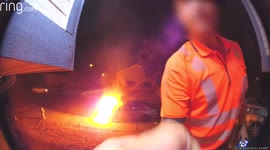 'He saved our lives': Man wakes up US neighbour to warn them about their burning car