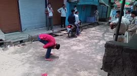 Cops ensure strict adherence of COVID-19 curfew in central India