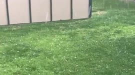 US: Large Hail Hits Parts Of Kansas