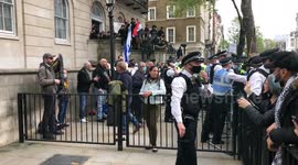 Palestinian protest in London