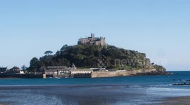 House of Dragon, Game of Thrones prequel. Actors caught on camera after leaving boat on return from filming on St Michaels Mount in cornwall UK