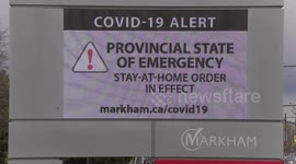 Ontario lockdown and stay home order curfew continues indefinitely devastating small businesses and jobs, even golf, skateboarding and tennis are banned here.