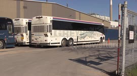 Greyhound Canada bus lines shuts down after almost 100 years due to loss of passenger revenue after Ontario spends a year in lockdown due to the COVID 19 Coronavirus pandemic restrictions from the Doug Ford conservative government.