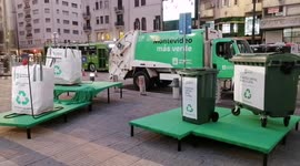 The Municipality of Montevideo, Uruguay inaugurated a recycling system
