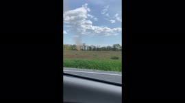 Rare “Dust Devil” in Queensbury, NY