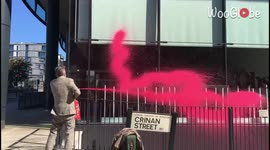 ''Free The Press!' Burning Pink Activist Takes the Fight to The Guardian for Breaking their Climate Pledge'