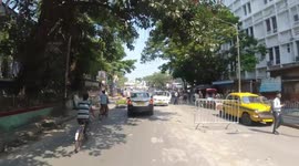 View of West Bengal after entering lockdown, India