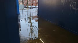 Heavy Rain In Sloane Sqaure