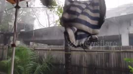 Cyclone Taukte smashes into home in Mumbai, India