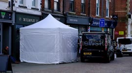 UK police starts digging inside cafe looking for suspected victim of serial killer Fred West