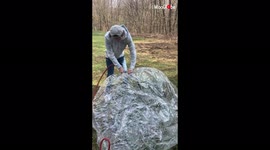 'Crossing a Pond in a Human Hamster Ball (Gone South)'