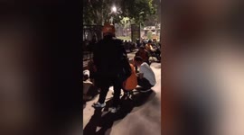 Couples hire people to queue overnight outside government office to get marriage registration for Chinese 'Valentine's Day'