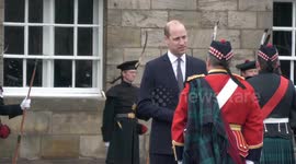 Prince William makes first public appearance in Edinburgh since BBC Diana ‘Panorama’ revelations