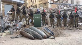 The Joint Operation Room in Gaza Strip Confirm the Unity of Palestinian in a Press Conference .