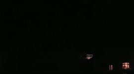 Lightning flashes in the distance with no thunder clap at all can be heard