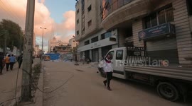 View of Gaza after ceasefire