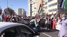 Thousands of pro palestinians protest against israel in sea point, Funds raised for aid mission to GAZA