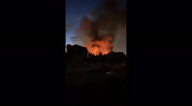 Units in Victorian mill catch fire in Bradford, UK