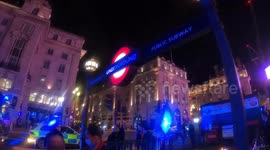Piccadilly Circus Station: Train Incident 25/05/2021 - Scenes After Man And Dog Reportedly Hit By Train (London)