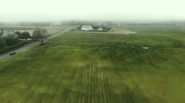 Watch this stunning aerial footage of fields of ryegrass blowing in mesmeric patterns in New York