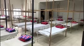 Covid Care Center in Dibrugarh, India