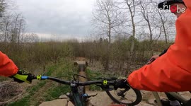 'Czech Republic: Huge Bike Crash Caught on Helmet Cam'