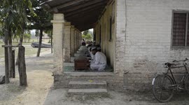 Scene from an Islamic school in south east Nepal