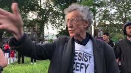 Piers Corbyn speaks about his upcoming appearance in Channel 4 Documentary at anti-lockdown campout in Shepherd’s Bush
