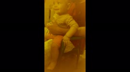 Lockdown entertainment with daddy's girl