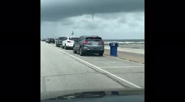 US: Waterspout Spotted Off Gulf Of Mexico In Texas 2