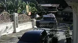 Car drivers littering, caught on CCTV and being wanted by Indonesia citizens