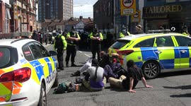 Dozens of police make arrests at Bristol Salvation Army squat